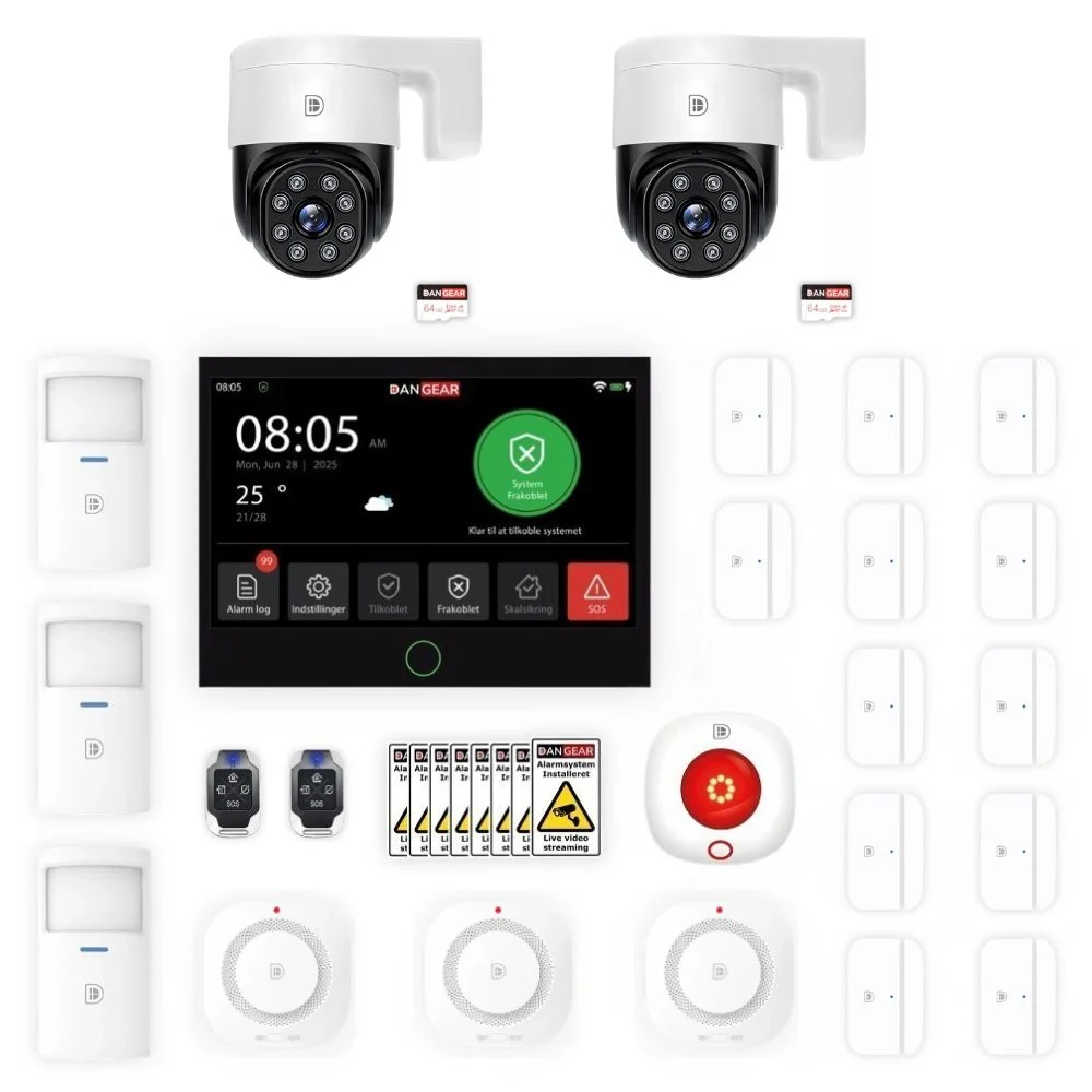 qsmart alarm med kameraer