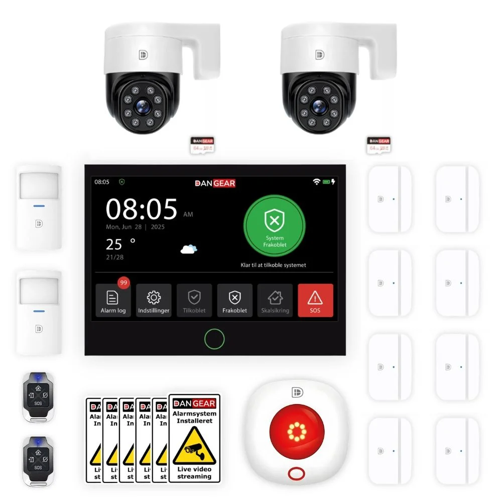 bedste alarm uden abonnement tyverialarm uden abonnement