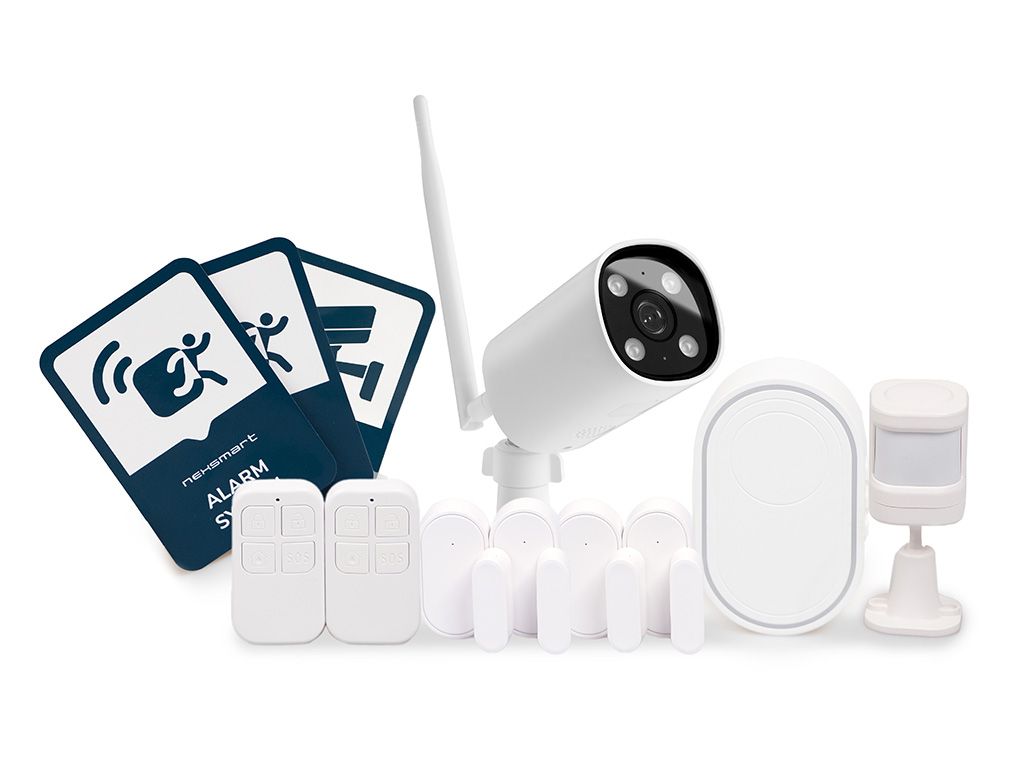 bedste alarm uden abonnement – Nexsmart Lille med kamera